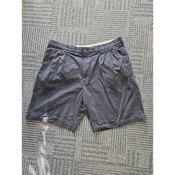 Tommy Bahama Silk Pleated Shorts Black Size‎ 36x - Picture 1 of 8